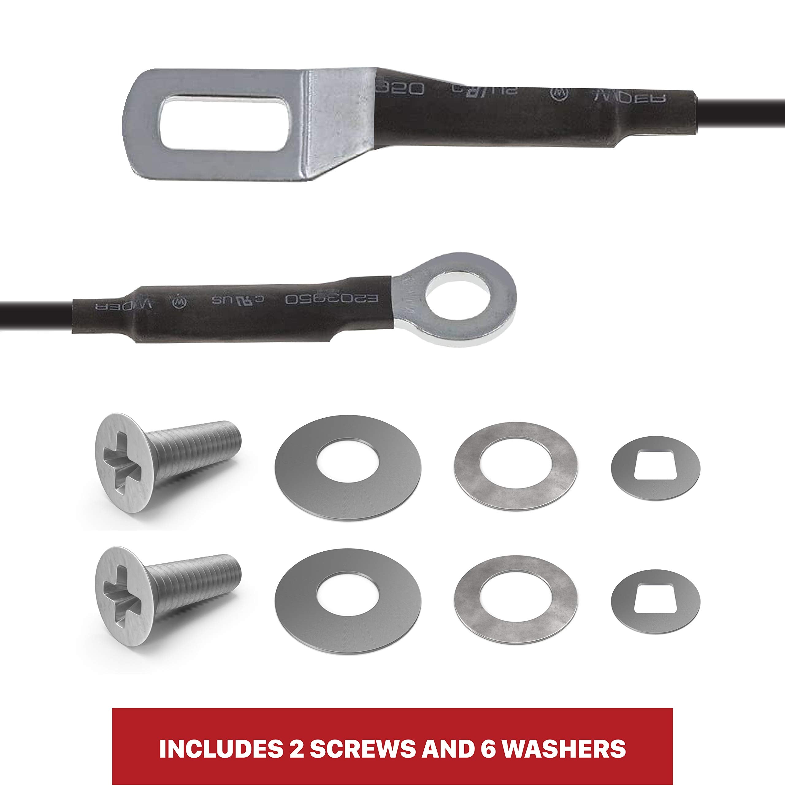 T1A Tailgate Support Cable Set Replacement For 1995 2003 Toyota Tacoma, Pair Of Tailgate Straps For Left And Right Sides, 14 9/1